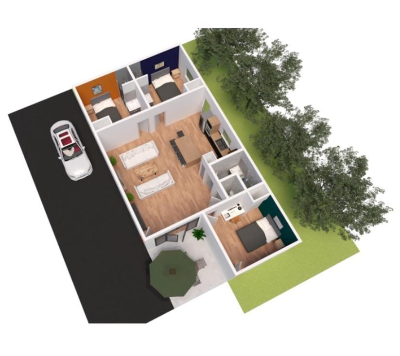 - Sublime Villa Felicidad - Proche Hypercentre - Parking - Terrasse - Wifi Viriat Exterior foto